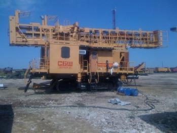 Смонтированный буровой станок СБШ-250 для разреза 